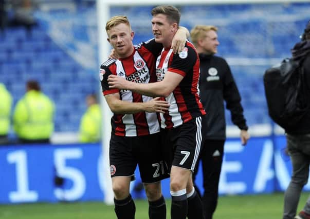 Mark Duffy (left) and John Lundstram are both expected to be in the squad which hosts Hull City tomorrow