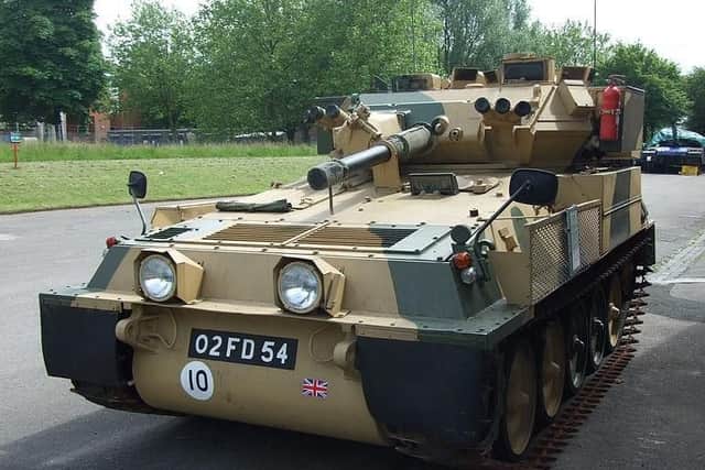 A Scorpion tank. Picture: Gaius Cornelius