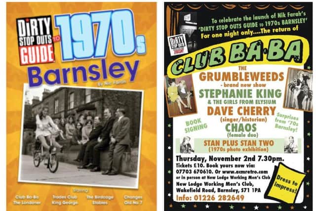 Club Ba-Ba to reopen for one night only to launch Dirty Stop Out's Guide to 1970s Barnsley.