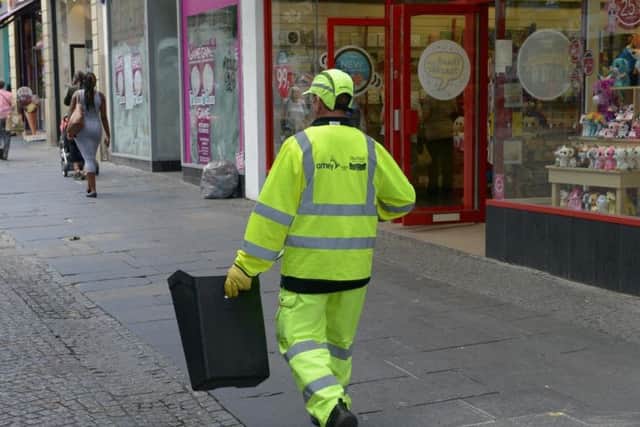 Manual cleaning will be replaced by street sweeping machines in the city centre.