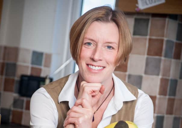 Family doctor and healthy living author Dr Julie Coffey at home in Sheffield