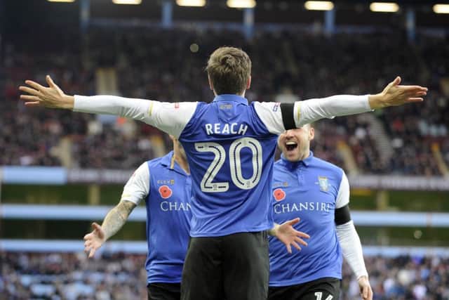 GOAL.....Adam Reach first goal....Pic Steve Ellis