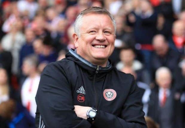 Chris Wilder is a forward thinking manager in more ways than one