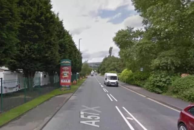 The A57.  Picture: Google
