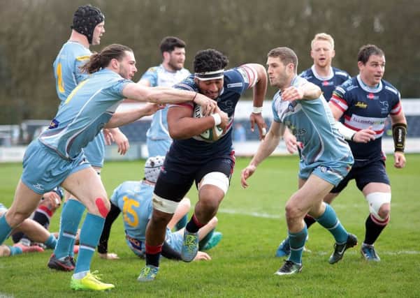 Jack Ram was industrious on his return for Knights. Photo by Glenn Ashley.