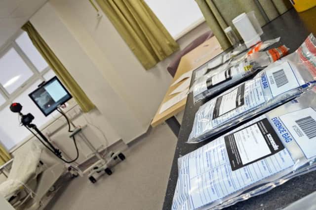 An examination room at SARC. Picture: Marie Caley