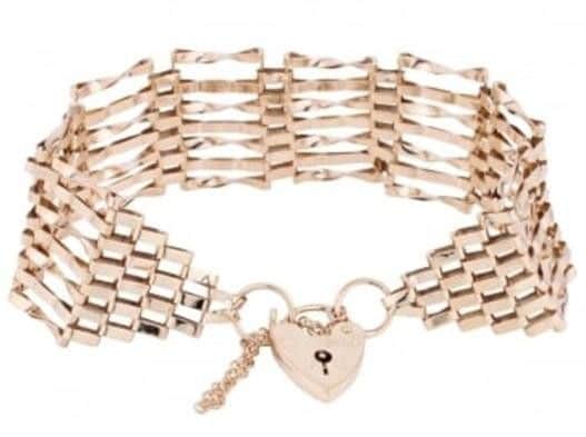 The stolen bracelet bought for Mrs Barlow by her late husband is very similar in design to this one