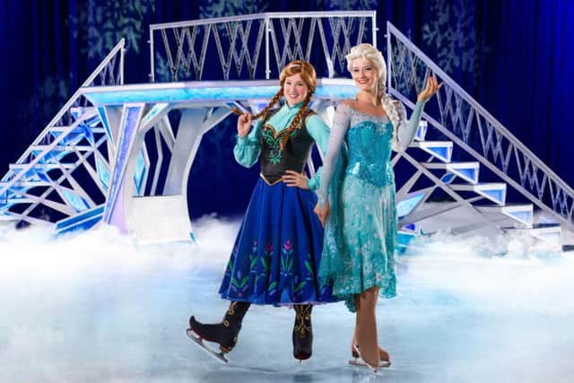 Let it go! Join sisters Anna and Elsa for Frozen fun and songs