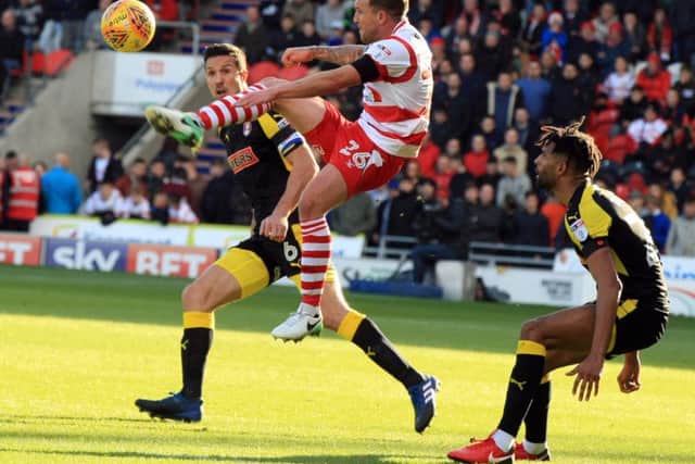James Coppinger made his 550th Rovers appearance. Picture: Chris Etchells
