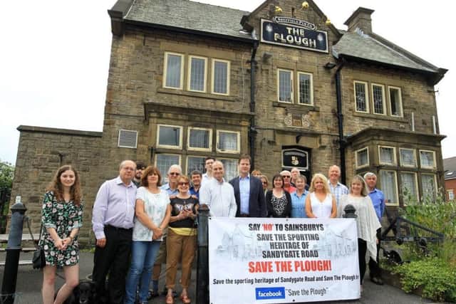 Campaigners successfully fought plans to turn The Plough into a convenience store