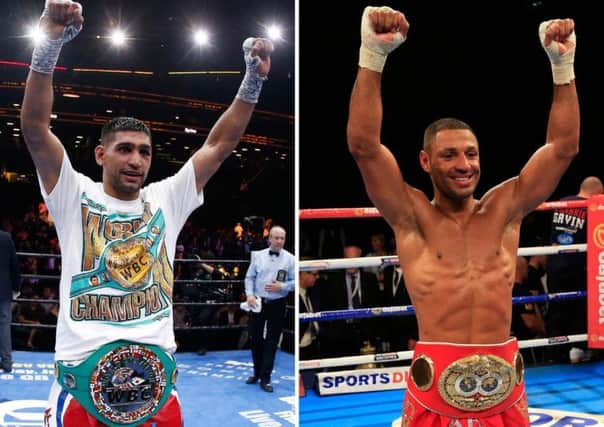 Will Amir Khan and Kell Brook ever touch gloves?