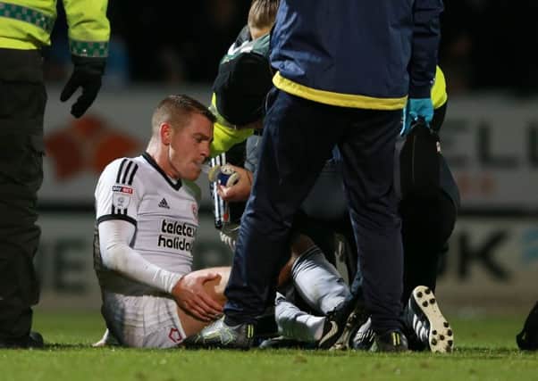 Paul Coutts is set to miss the rest of the season: Simon Bellis/Sportimage