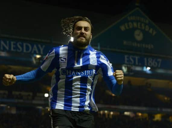 The last time Atdhe Nuhiu scored for Sheffield Wednesday before his equaliser at Portman Road against Ipswich on Wednesday night
