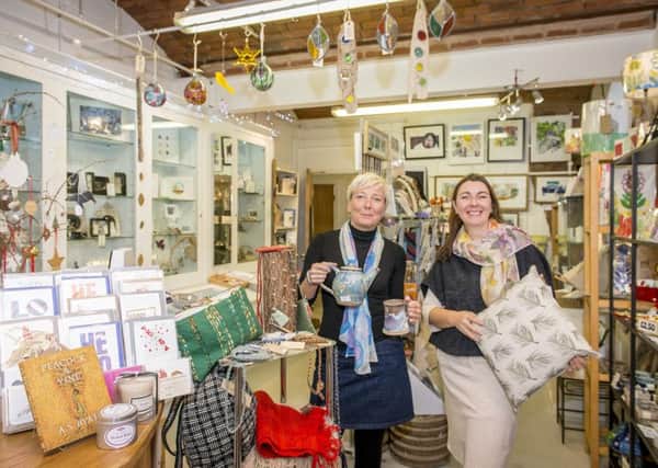 All Good Stuff Justine Hutchison and Sarah Catterall, directors and makers at the shop