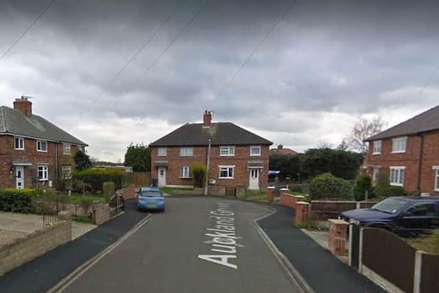 A fire broke out in a house in Auckland Grove, Doncaster, this morning