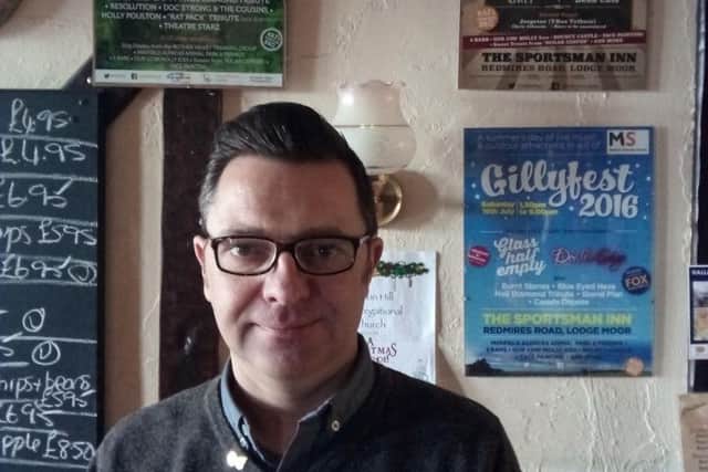 Dave Gilchrist, manager at The Sportsman pub and founder of Gillyfest