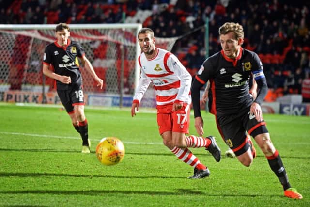 Doncaster's Matty Blair Picture: Marie Caley
