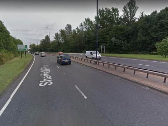 A woman died in a crash on the Sheffield Parkway