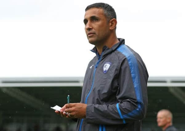 Jack Lester plotting an ascent up the table for Chesterfield (Pic: Tina Jenner)