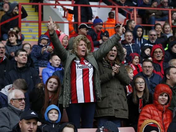 Fans at Bramall Lane - Credit: Simon Bellis/Sportimage