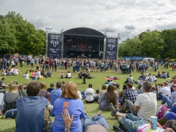 Music fans at Tramlines Festival in Sheffield - Picture: Dean Atkins