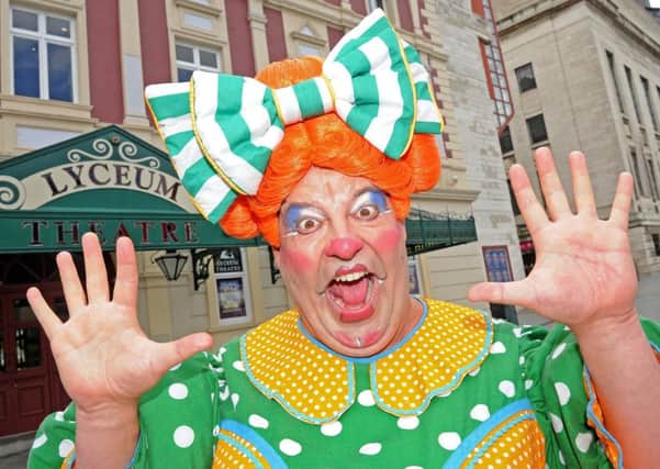 Damian Williams is returning to perform in the Mother Goose pantomime at the Lyceum Theatre for a tenth year.