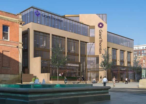 Sheffield accountants Grant Thornton will move into the city centre next year - will Ernst and Young follow suit?
