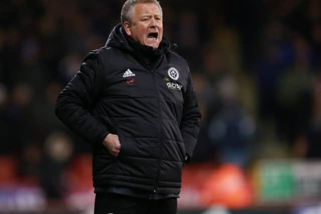Chris Wilder has worked with Jake Wright at Halifax Town, Oxford United and now Bramall Lane: Simon Bellis/Sportimage