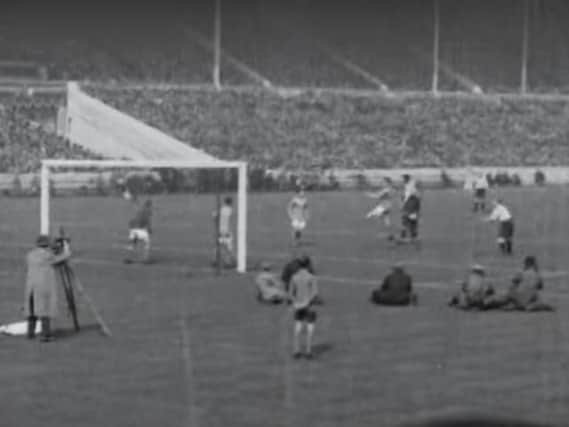 Sheffield United take on Cardiff City in the 1925 FA Cup Final