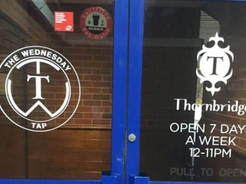 The Wedensday Tap is due to open at Hillsborough tomorrow