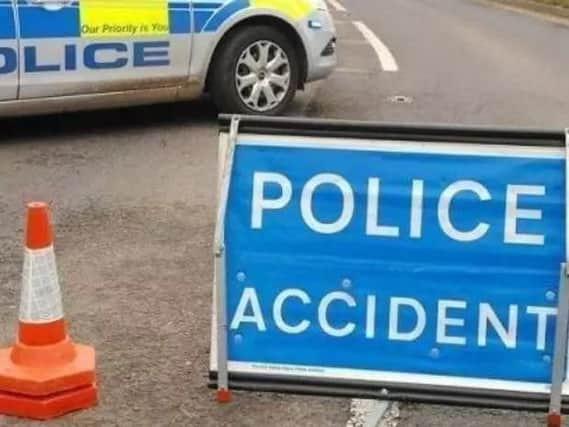 Police have closed a road in Sheffield this evening, following a road traffic collision.