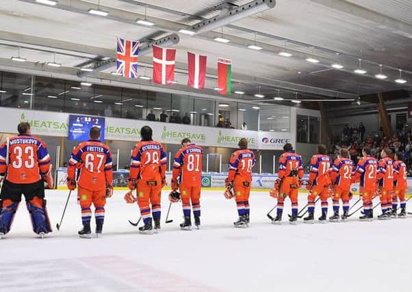 Sheffield Steelers general in Denmark, where they qualified for the final