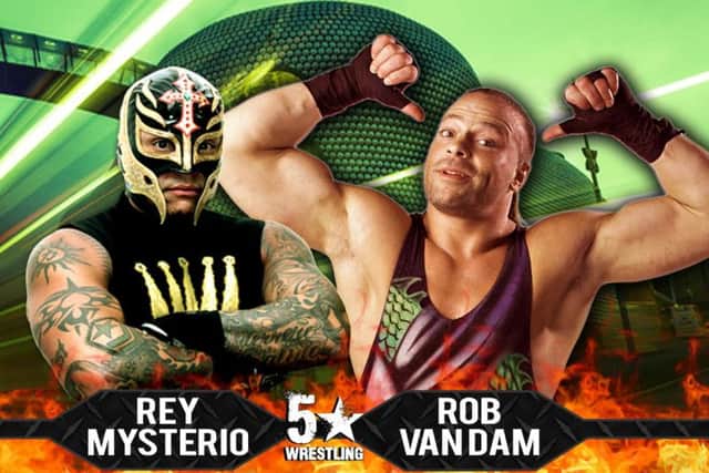 WWE legends Rey Mysterio and Rob Van Dam bringing 5 Star Wrestling TV shows to UK Arenas in 2018