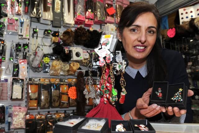 Ginder Basi, of The Beauty Box at the Moor Market.