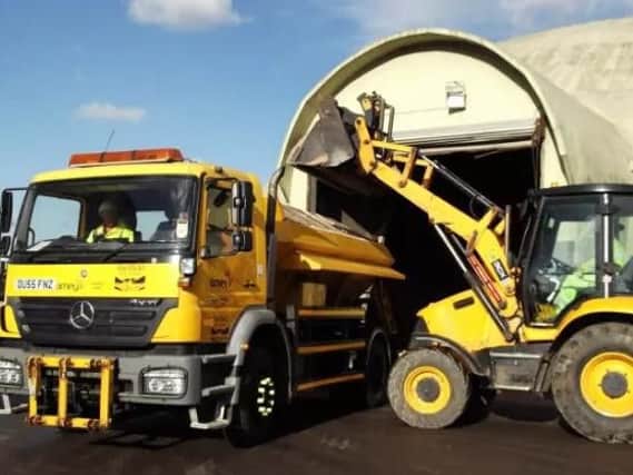 Sheffield's fleet of gritters are on standby