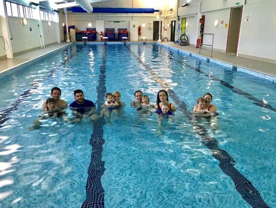 A Swimbabes class at Mylnhurst Prep School