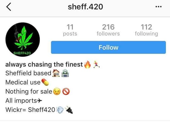 Sheffield.420's Instagram account - Picture credit: Sheffield South East NHP
