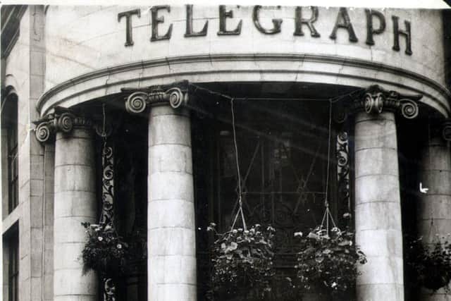Telegraph and Star buildings through the ages on the corner of York Street and High Street.
Filed 1987