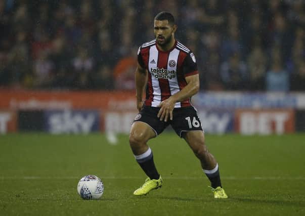 Cameron Carter-Vickers is scheduled to remain at Bramall Lane until the end of the season: Simon Bellis/Sportimage