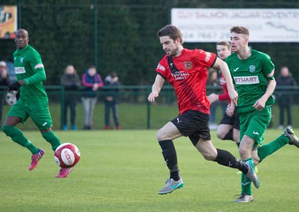 Sheffield FC winger James Gregory - the only injury doubt ahead of home clash with Carlton Town. Pic by Ben Webster