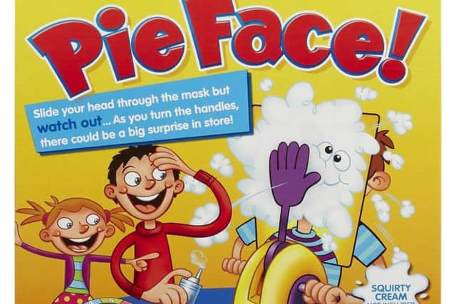 Pie Face was the best selling game.