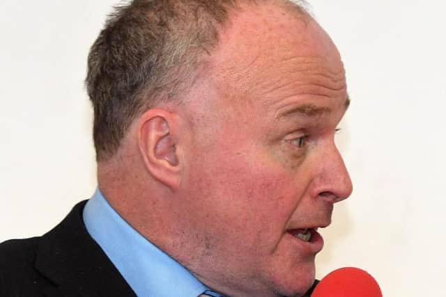 'One Yorkshire' backer John Grogan, MP for Keighley in West Yorkshire came as one of the panelist because the leaders of Barnsley and Doncaster failed to turn up despite repeated requests. Picture: Andrew Roe/The Star