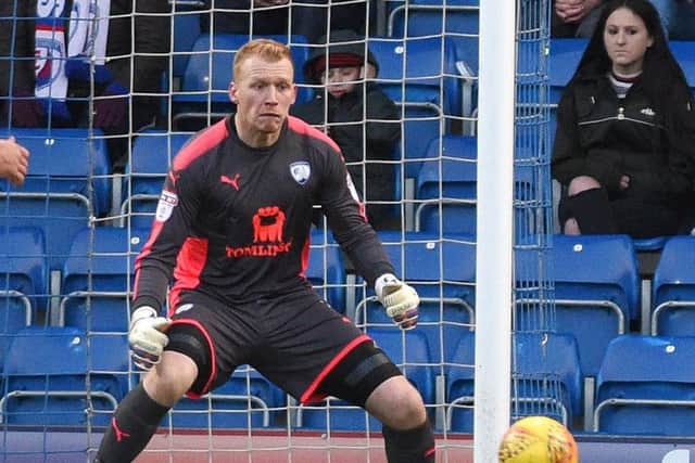Picture Andrew Roe/AHPIX LTD, Football, EFL Sky Bet League Two, Chesterfield FC v Barnet, Proact Stadium, 09/12/17, K.O 3pm
Chesterfield's keeper Cameron Dawson
Andrew Roe>>>>>>>07826527594