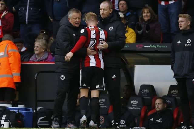 Chris Wilder and his assistant Alan Knill have increased Mark Duffy's value since acquiring him on a free transfer