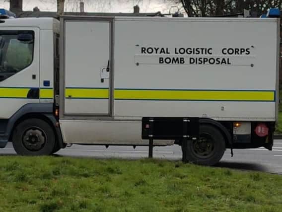 An Army's bomb disposal team has been sent to a house in Stocksbridge this morning