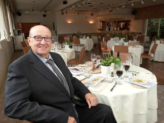 Owner David Baldwin at the restaurant which he has run with his wife for more than 30 years