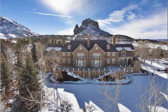 Joe Cocker had the ranch built in the heart of the Rocky Mountains
