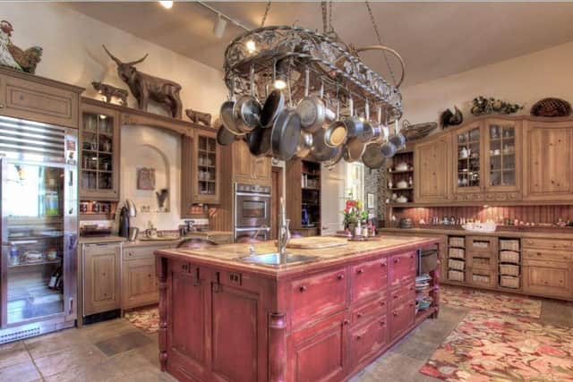 The kitchen at Mad Dog Ranch