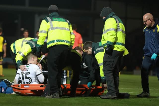 Paul Coutts is out for the rest of the season