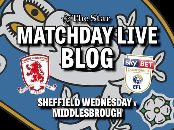 Sheffield Wednesday v Middlesbrough - LIVE